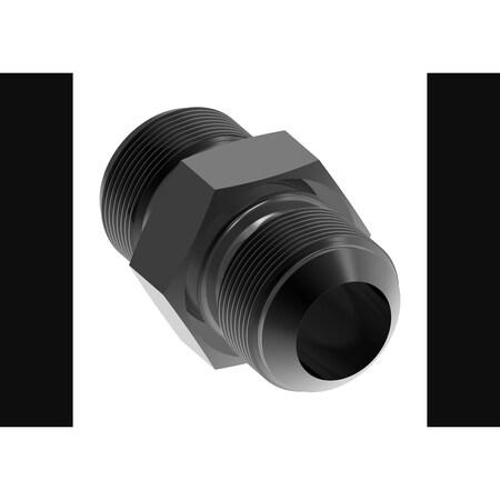 Aeroquip -8 AN Male, Straight, Aluminum, Black, Single FCM5053